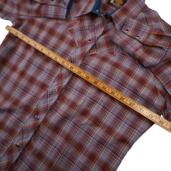 Vintage Kenny Rogers Pearl Snap Down Wester Shirt - Picture 7 of 10